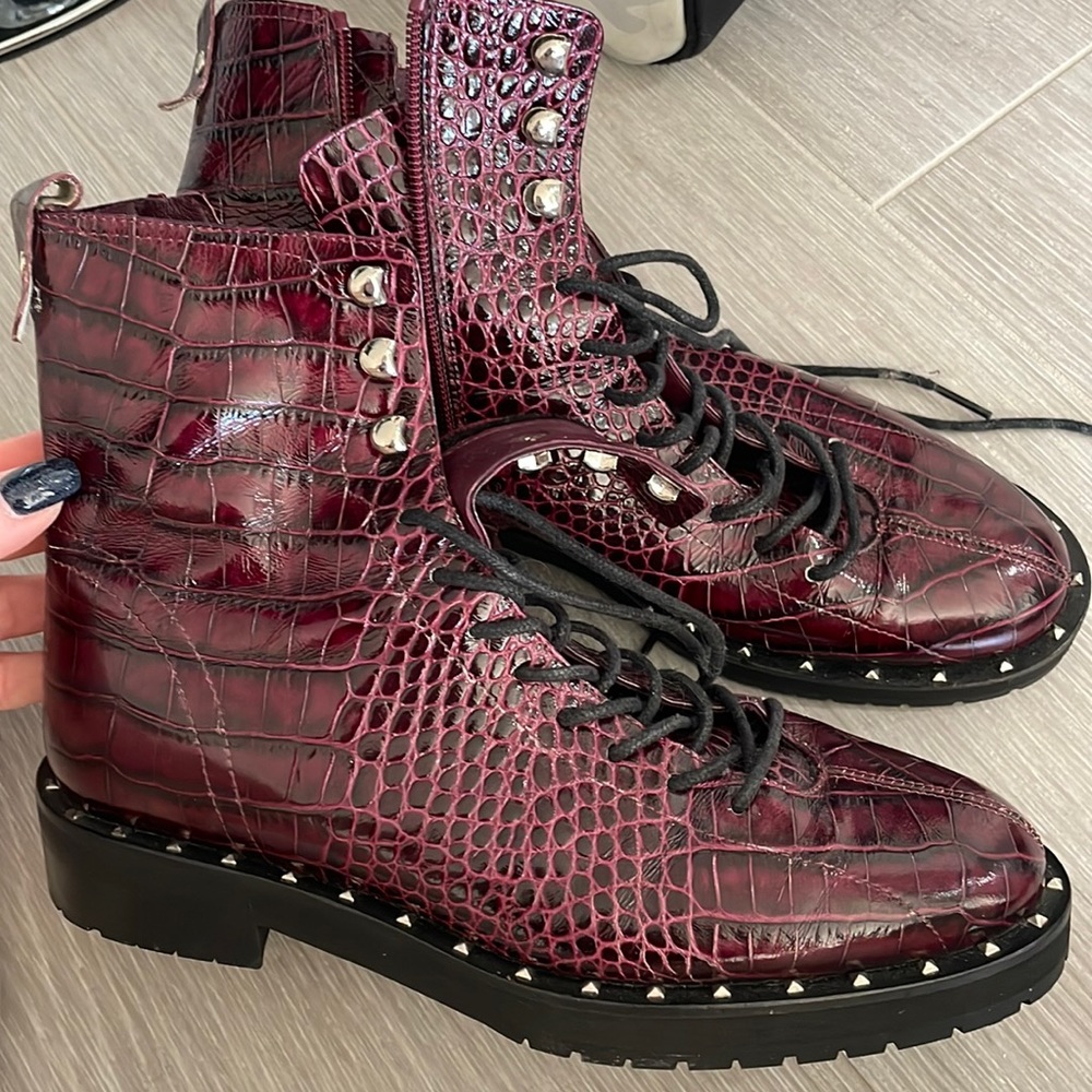 Poletto Snakeskin boots